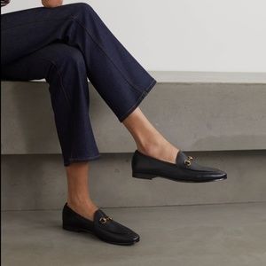 GUCCI Jordaan Leather Loafer (37.5)